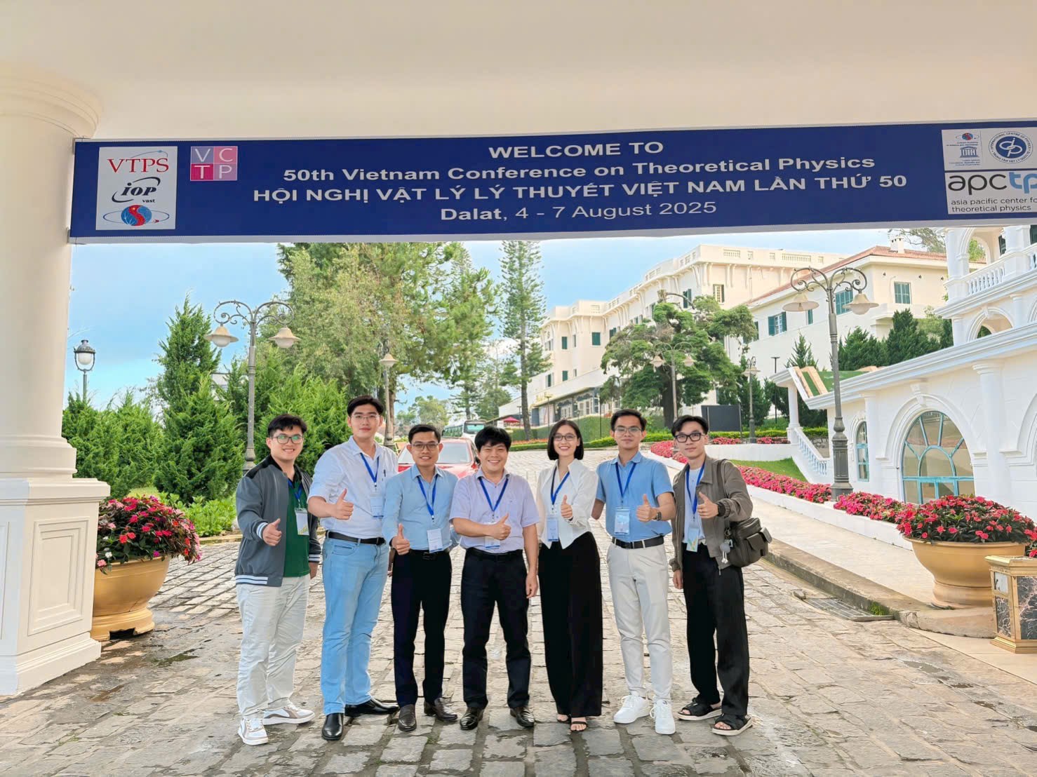 Participants at the 50th Vietnam Conference on Theoretical Physics