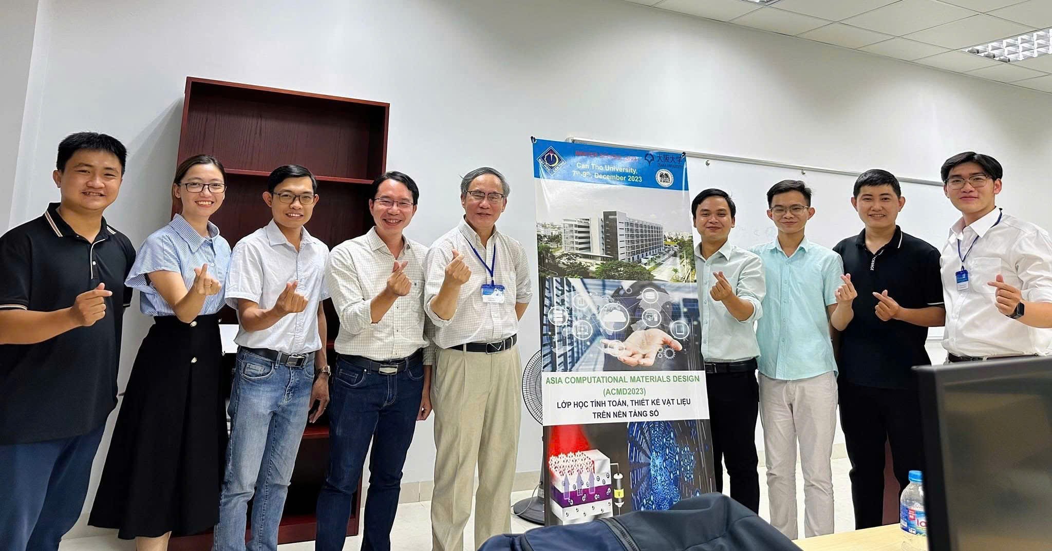 Participants at Asia Computational Materials Design 2023