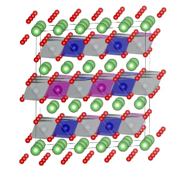 Layered atomic structure used in low-dimensional materials modelling